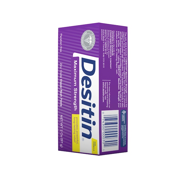 Desitin Maximum Strength Diaper Rash Paste 2 Oz., PK36